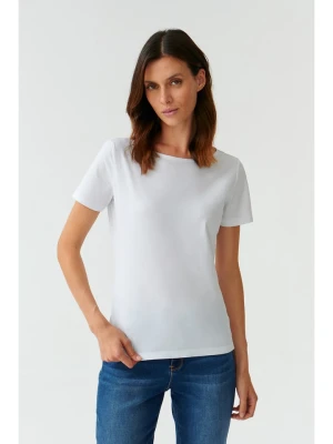 TATUUM Koszulka "Mikaja" w kolorze białym rozmiar: S