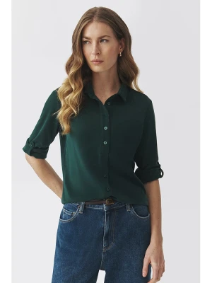 TATUUM Koszulka polo w kolorze ciemnozielonym rozmiar: L