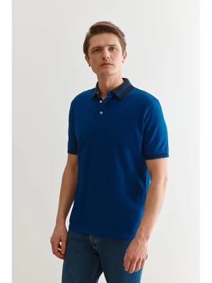 TATUUM Koszulka polo w kolorze niebieskim rozmiar: M