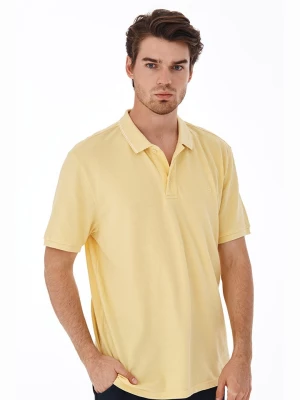 TATUUM Koszulka polo w kolorze żółtym rozmiar: M
