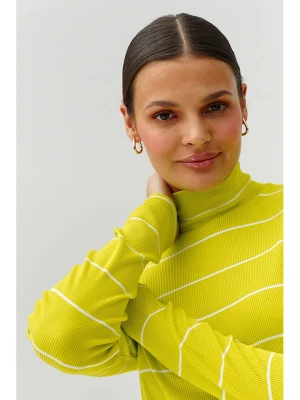 TATUUM Koszulka w kolorze żółto-białym rozmiar: XS