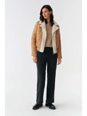 TATUUM Kurtka dwustronna "Bankaria" w kolorze jasnobrązowo-kremowym rozmiar: 34