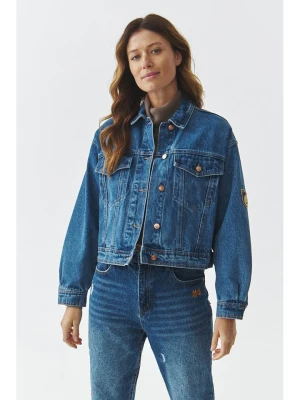 TATUUM Kurtka dżinsowa "Bernali" w kolorze niebieskim rozmiar: 42