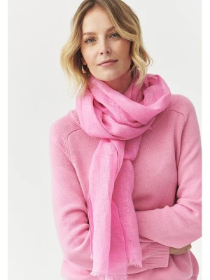 TATUUM Lniany szal w kolorze jasnoróżowym - 180 x 50 cm rozmiar: onesize