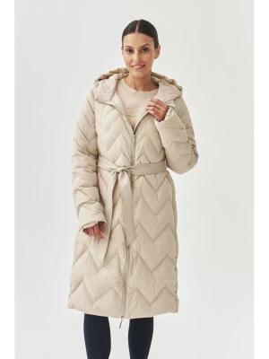 TATUUM Płaszcz pikowany "Gami" w kolorze kremowym rozmiar: 44