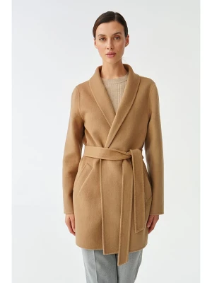 TATUUM Płaszcz przejściowy w kolorze karmelowym rozmiar: 42