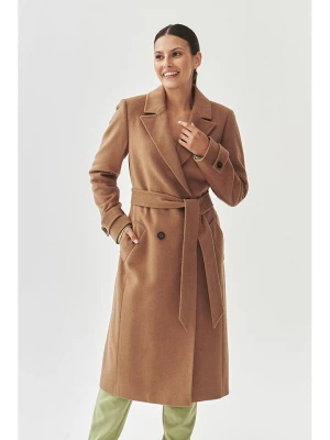 TATUUM Płaszcz zimowy w kolorze jasnobrązowym rozmiar: 34