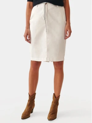 Tatuum Spódnica midi Hinoki 1 T2307.174 Biały Loose Fit