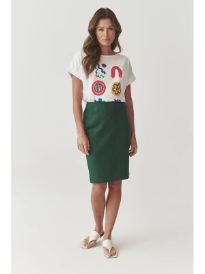 TATUUM Spódnica w kolorze ciemnozielonym rozmiar: 44