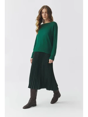 TATUUM Spódnica w kolorze ciemnozielonym rozmiar: S