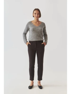 TATUUM Spodnie "Filimi" w kolorze ciemnobrązowym rozmiar: 44