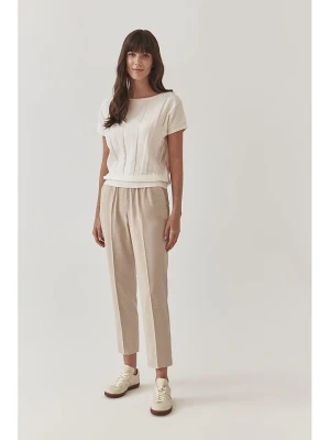 TATUUM Spodnie w kolorze beżowym rozmiar: 38