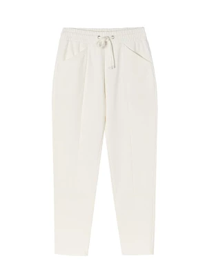 TATUUM Spodnie w kolorze białym rozmiar: S