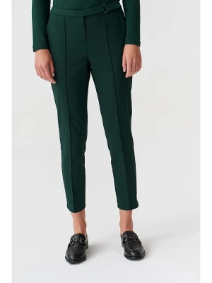 TATUUM Spodnie w kolorze ciemnozielonym rozmiar: 34