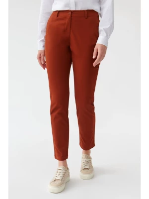 TATUUM Spodnie w kolorze czerwonym rozmiar: 42