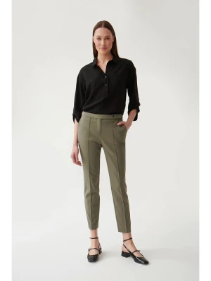 TATUUM Spodnie w kolorze khaki rozmiar: 44