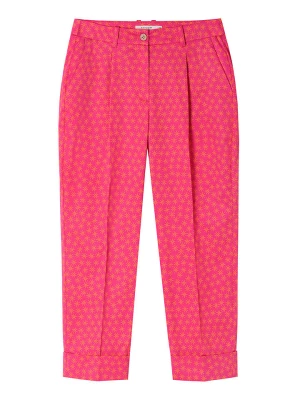 TATUUM Spodnie w kolorze różowym ze wzorem rozmiar: 34