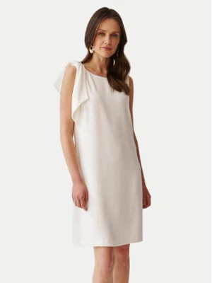 Tatuum Sukienka koktajlowa Hastika T2406.214 Biały Regular Fit