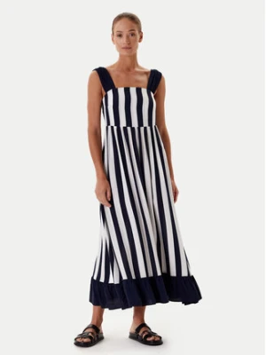 Tatuum Sukienka letnia Daliana 1 T2510.212 Granatowy Relaxed Fit