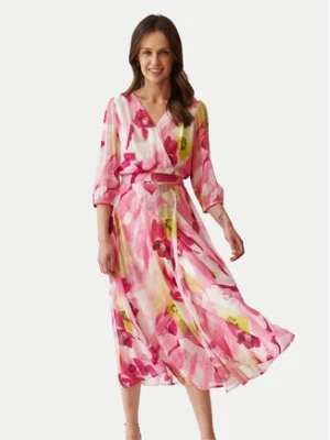Tatuum Sukienka letnia Dontri T2406.206 Kolorowy Regular Fit
