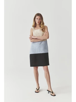 TATUUM Sukienka w kolorze beżowo-błękitno-granatowym rozmiar: 42