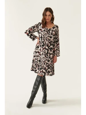 TATUUM Sukienka w kolorze beżowo-czarnym rozmiar: 40
