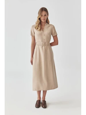 TATUUM Sukienka w kolorze beżowym rozmiar: 40