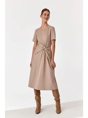 TATUUM Sukienka w kolorze beżowym rozmiar: XL