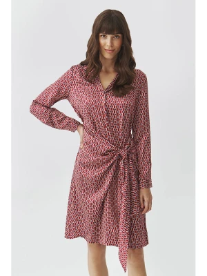 TATUUM Sukienka w kolorze bordowo-kremowym rozmiar: 34