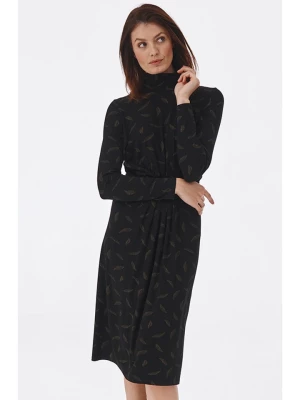 TATUUM Sukienka w kolorze czarnym ze wzorem rozmiar: XL