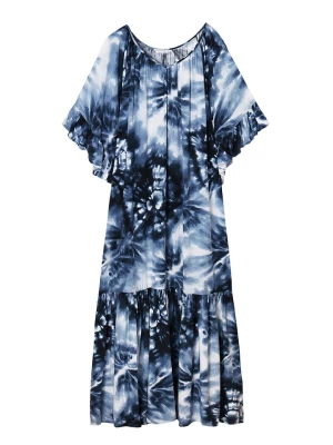 TATUUM Sukienka w kolorze granatowo-białym rozmiar: L/XL