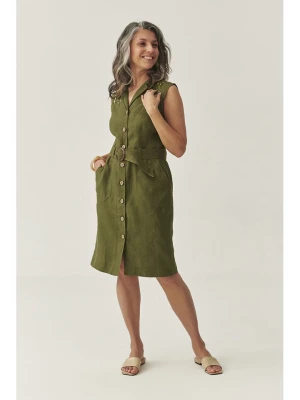 TATUUM Sukienka w kolorze khaki rozmiar: 40