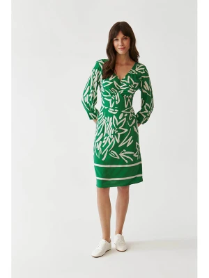 TATUUM Sukienka w kolorze zielono-białym rozmiar: 38