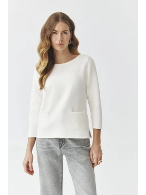 TATUUM Sweter "Adelle" w kolorze kremowym rozmiar: L