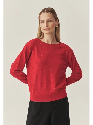TATUUM Sweter "Azaki" w kolorze czerwonym rozmiar: M