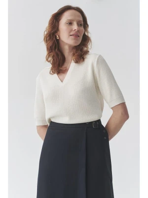 TATUUM Sweter "Hazel" w kolorze kremowym rozmiar: S