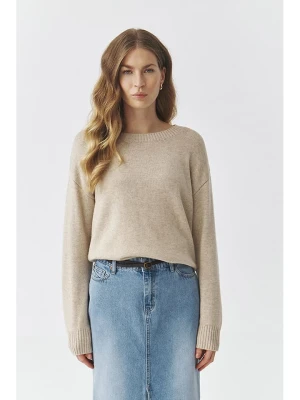 TATUUM Sweter "Joel" w kolorze beżowym rozmiar: M