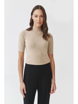 TATUUM Sweter "Lu" w kolorze beżowym rozmiar: M
