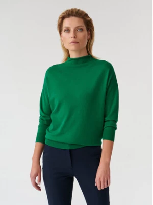 Tatuum Sweter Navi T2318.097 Zielony Regular Fit