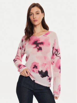 Tatuum Sweter Solo T2416.090B Różowy Regular Fit