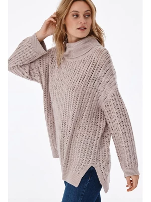 TATUUM Sweter w kolorze beżowym rozmiar: S