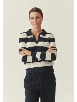 TATUUM Sweter w kolorze biało-granatowym rozmiar: XL