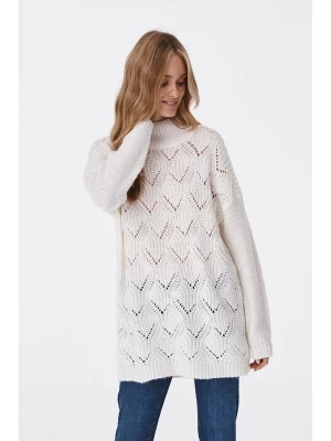 TATUUM Sweter w kolorze białym rozmiar: XL