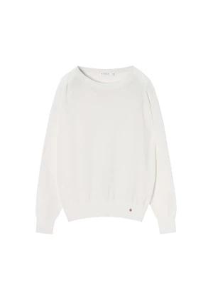 TATUUM Sweter w kolorze białym rozmiar: XS