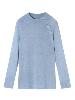 TATUUM Sweter w kolorze błękitnym rozmiar: L