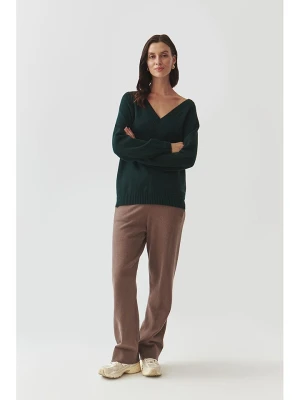 TATUUM Sweter w kolorze ciemnozielonym rozmiar: XL
