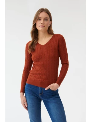 TATUUM Sweter w kolorze czerwonym rozmiar: M