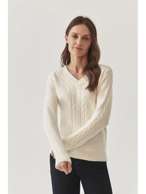 TATUUM Sweter w kolorze kremowym rozmiar: XL
