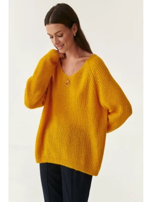 TATUUM Sweter w kolorze żółtym rozmiar: S