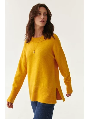 TATUUM Sweter w kolorze żółtym rozmiar: S
